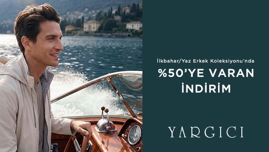 İlkbahar-Yaz Erkek Koleksiyonunda %50'ye Varan İndirim
